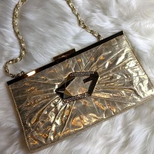 NWOT GUESS Clutch with Rhinestones
